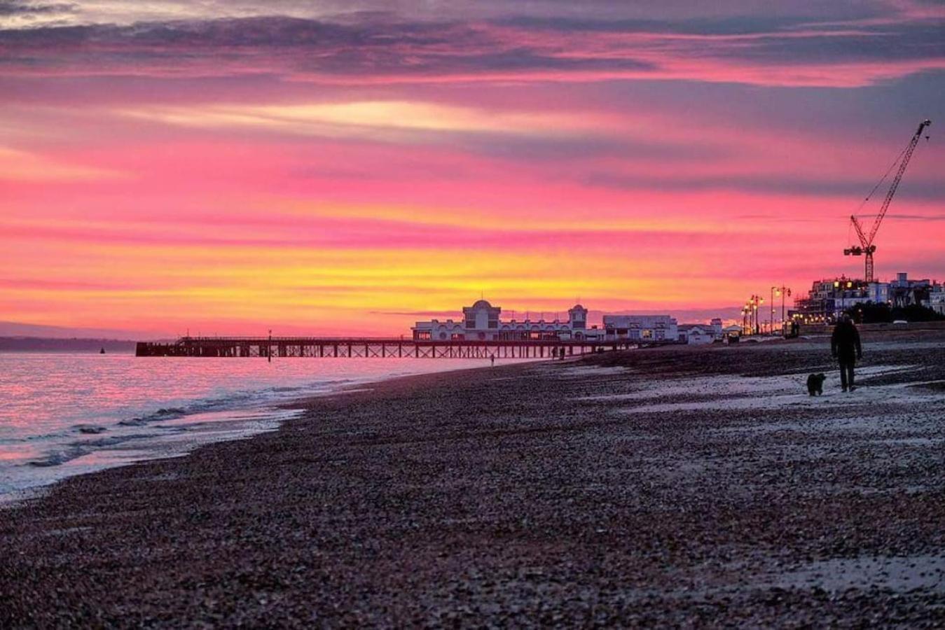 Air Maison - Stunning Beach Front Apartment Portsmouth Luaran gambar